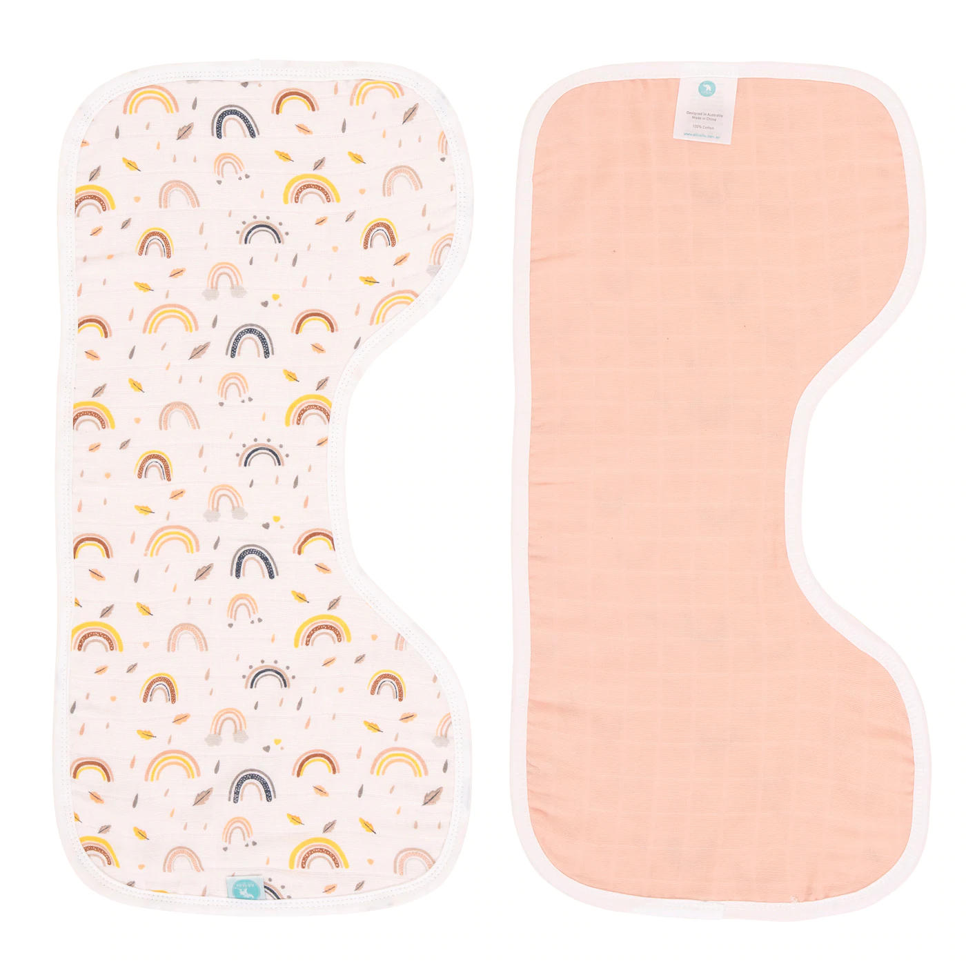 Burp Cloth - Rainbows