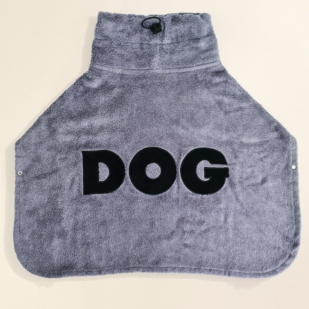 DOG - Poncho Towel Grey