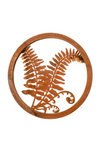 Wall Art Fern Corten Large