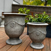 MetroLite Anduze Urn Stone Grey