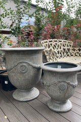 MetroLite Anduze Urn Stone Grey
