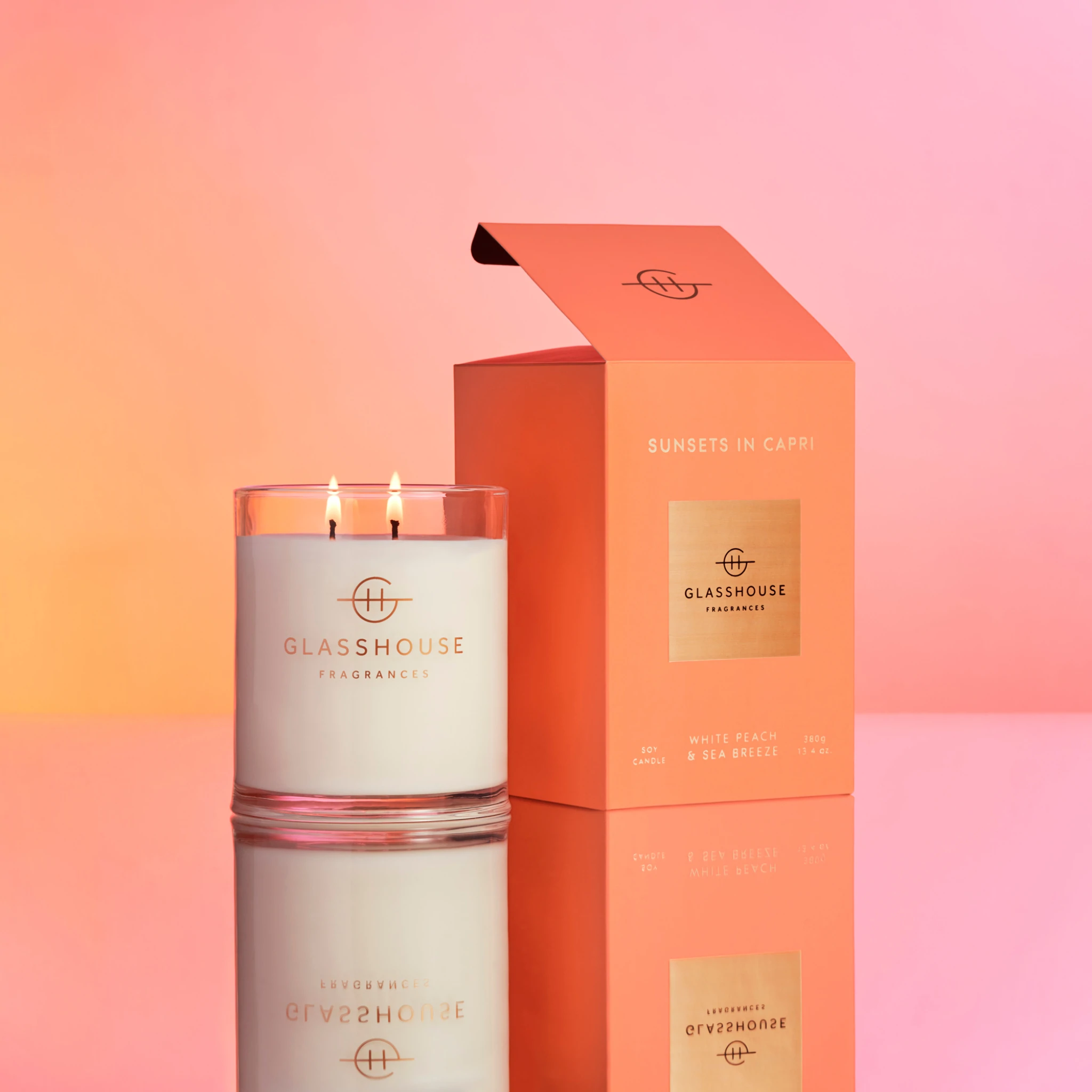 Sunsets In Capri - 380g Candle