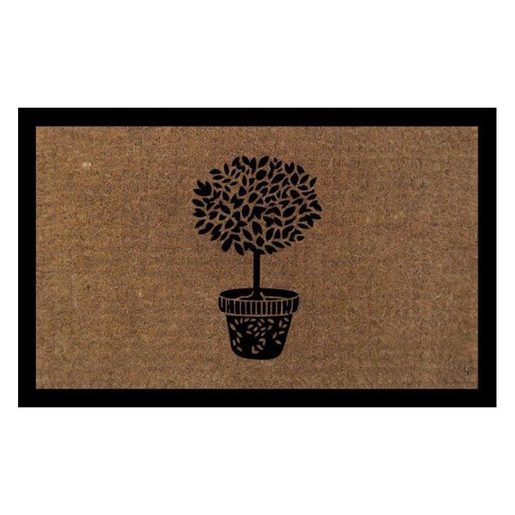 Doormat Premium Coir - Topiary Tree 50x80cm