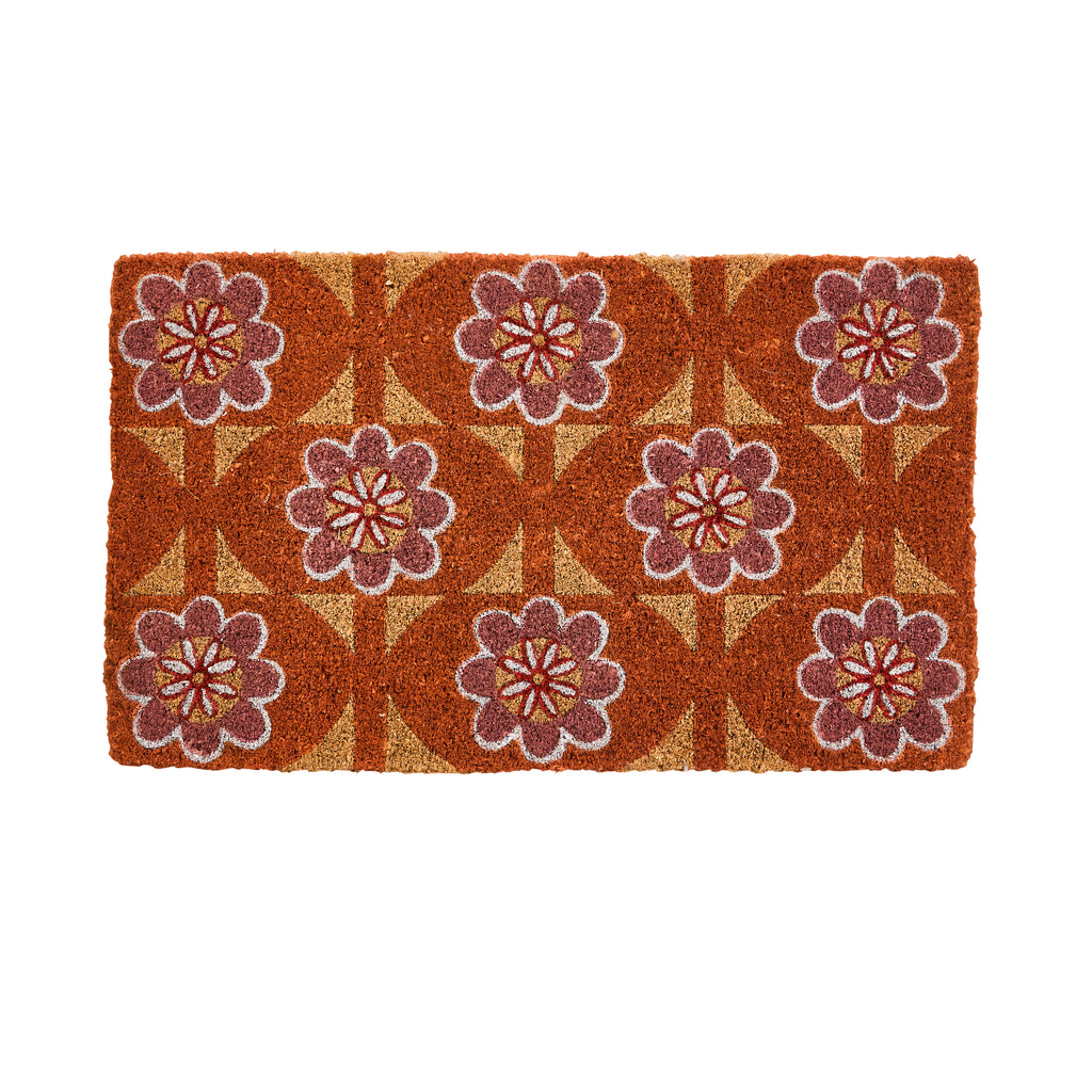 Doormat - Bloom Terracotta