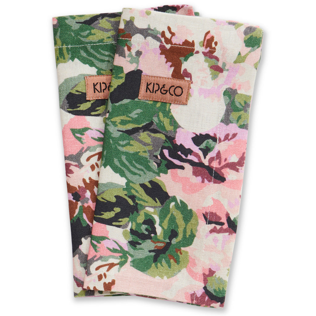 Linen Napkin S/6 - Garden Path Floral