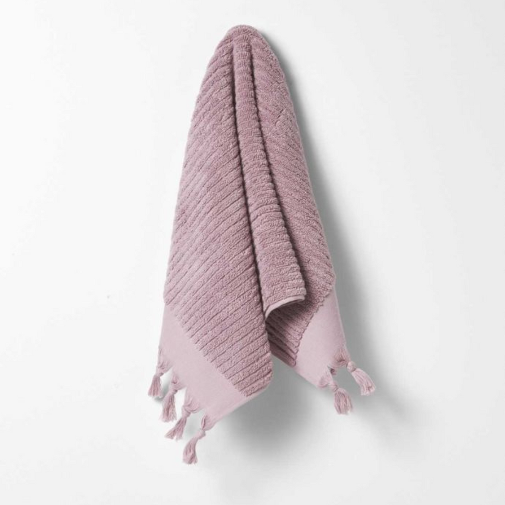 Aura Hand Towel - Paros Rib Lilac