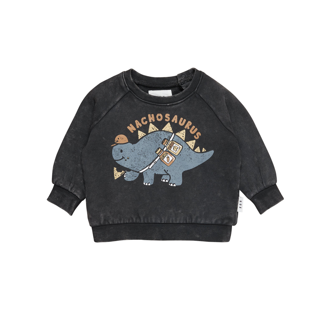 Sweatshirt - Nachosaurus Vintage Black