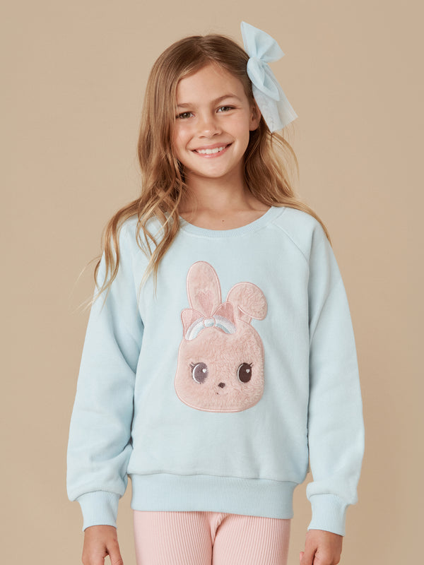 Sweatshirt - Fur Bunny Sky