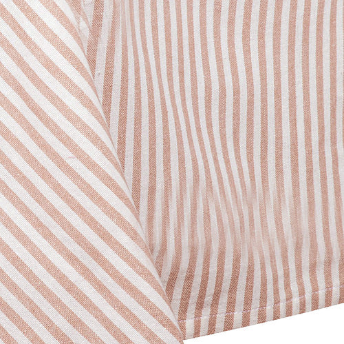 Pinstripe Napkin 4Pk - Rose
