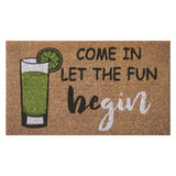 Doormat Latex Coir - Fun BeGin 45x75cm