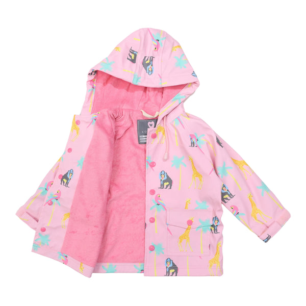Raincoat - Safari Pink