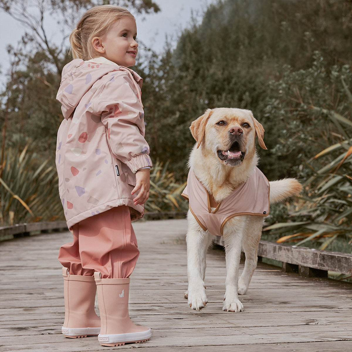 Ruff Jacket - Dusty Pink