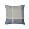 Garner Cushion - Blue Check 50cm