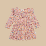 Rainbow Flower Bear Frill Dress -