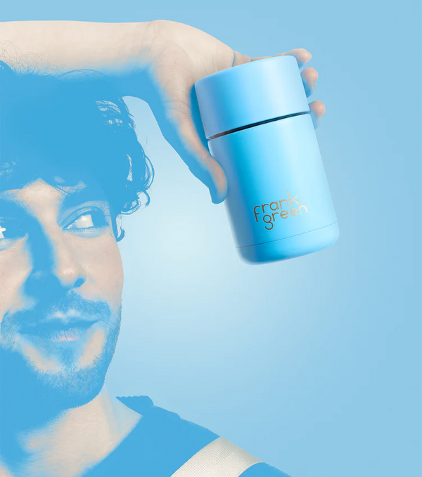 Ceramic Reusable Cup - Sky Blue 10oz