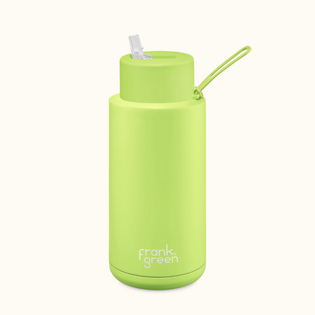 Ceramic Reusable Bottle - Pistachio Green 34oz