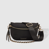 Halsey Nylon Sling Bag - Black