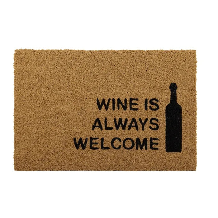 Doormat - PVC Welcome Wine 40x60cm