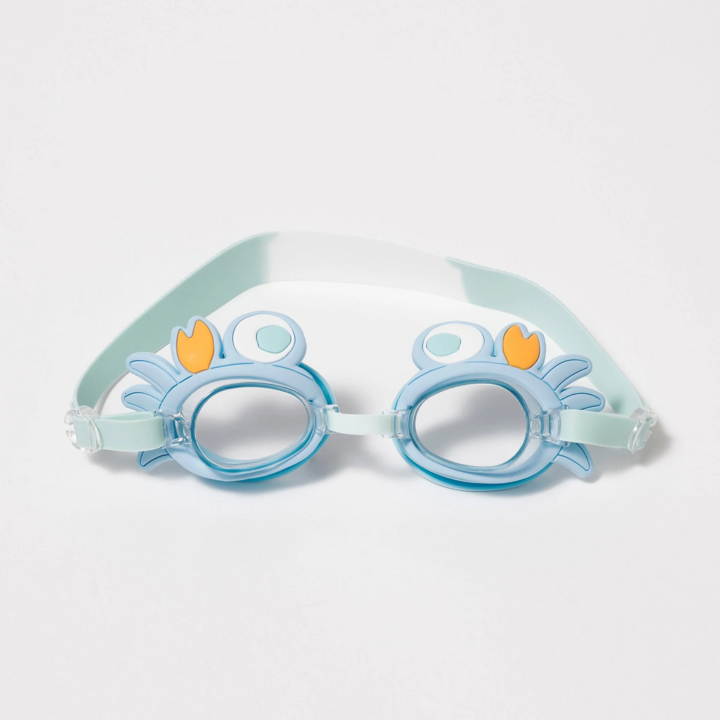 Mini Swim Goggles - Sonny The Sea Creature Blue