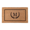 Doormat - Initial Crest Embossed Small -