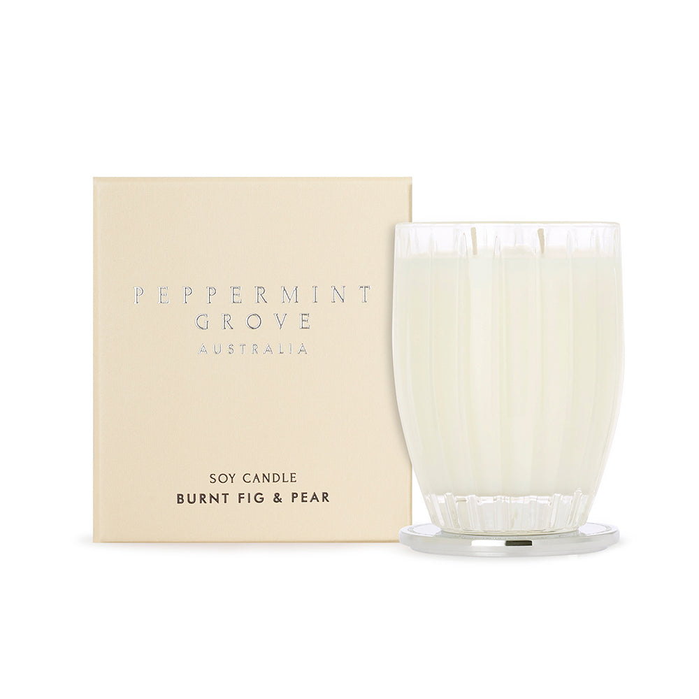 Burnt Fig & Pear - 370g Candle